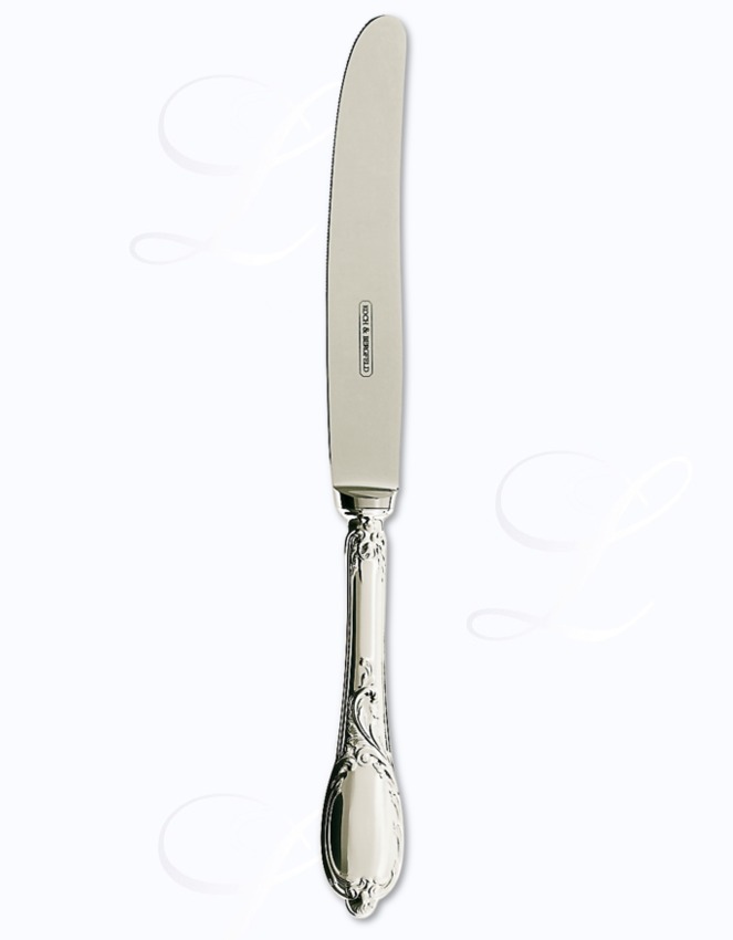 Koch & Bergfeld Rokoko table knife hollow handle 