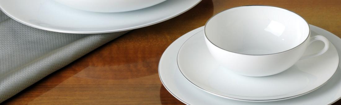 Raynaud Monceau Platine dinnerware