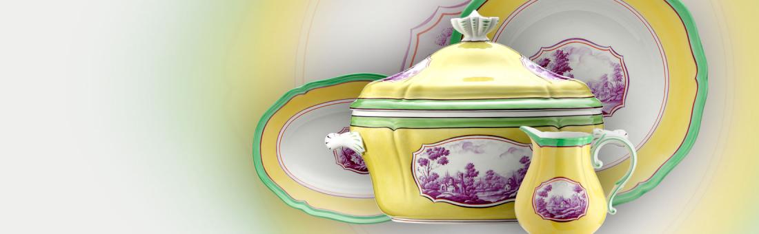 Richard Ginori Toscana Citrino dinnerware