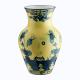 Richard Ginori Oriente Italiano Citrino Vase Ming 25 cm