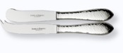  Martele butter + cheese knives  hollow handle 