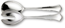  Alt Chippendale Salatbstk mittel 2 tlg. 