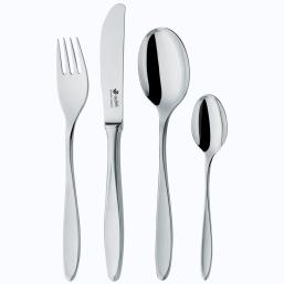 Paul Wirths Thule cutlery in stainless at Besteckliste