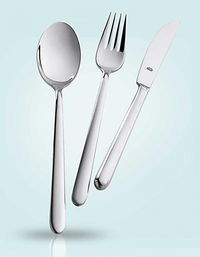 jungle Wees Nucleair BSF Chiaro matt cutlery in stainless at Besteckliste
