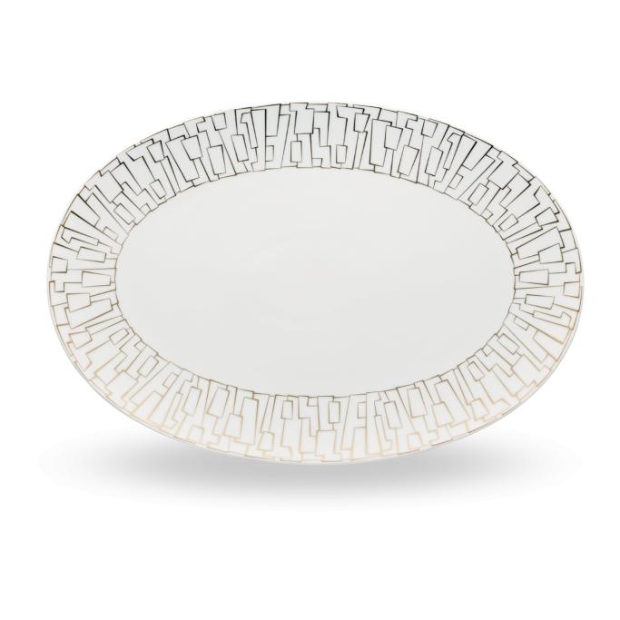 ROSENTHAL TAC SKIN GOLD Talíř servírovací 33 cm - À la Maison