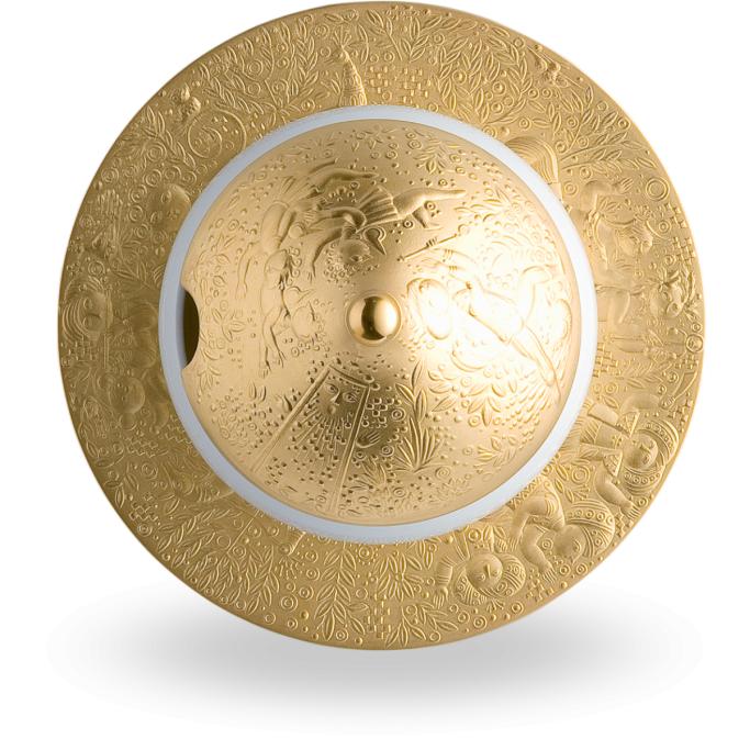 Bol Rosenthal Sarastro Petit – Porcelaine Dorée – Flûte Enchantée – 17,3 Cm