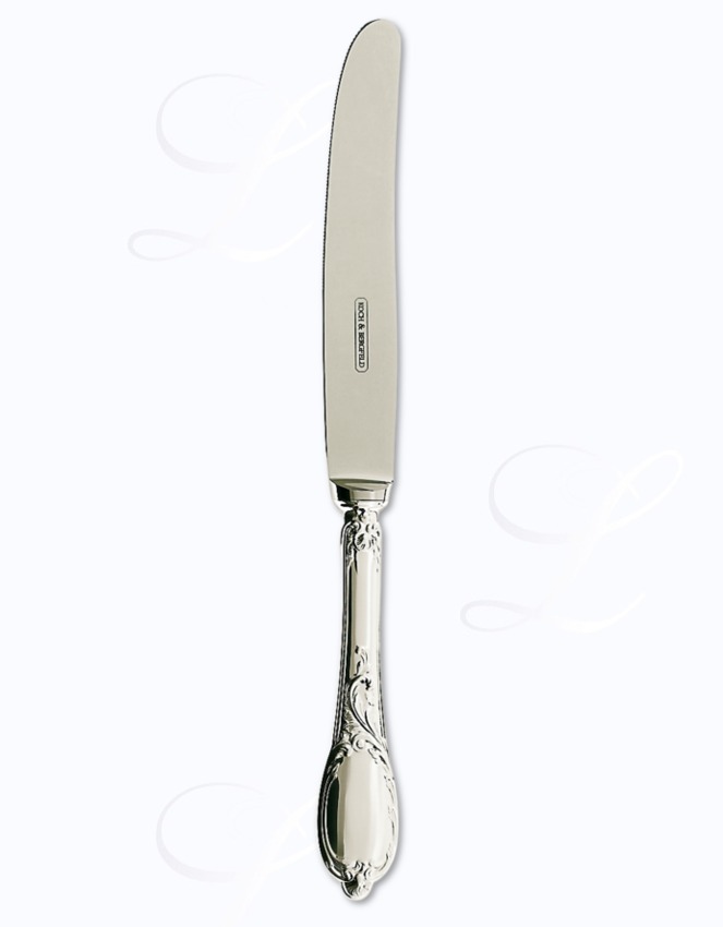 Koch & Bergfeld Rokoko dinner knife hollow handle 