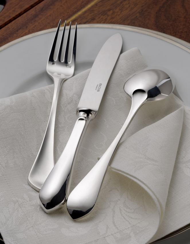 Ercuis Citeaux Tafellöffel Silberauflage