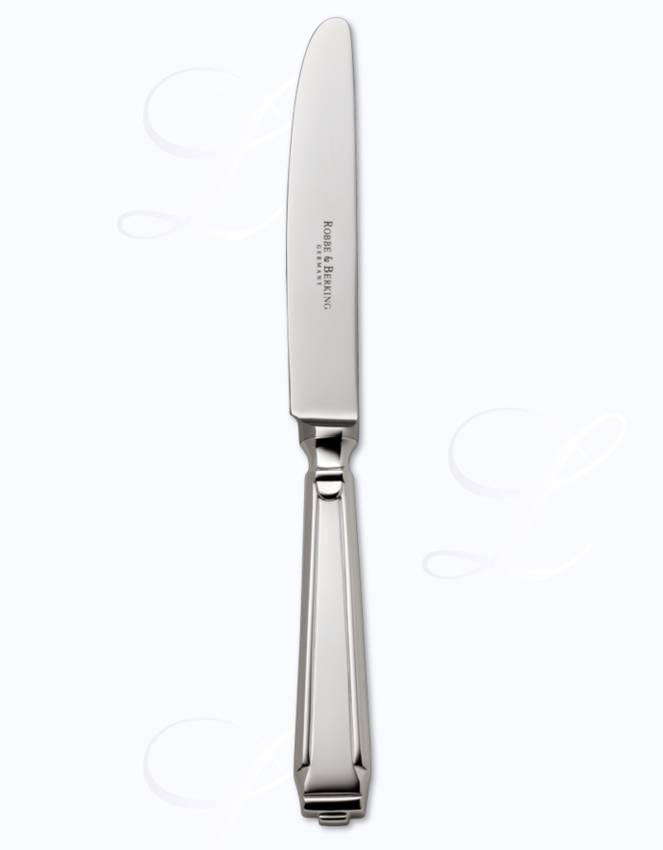 Robbe & Berking Art Deco dinner knife hollow handle 