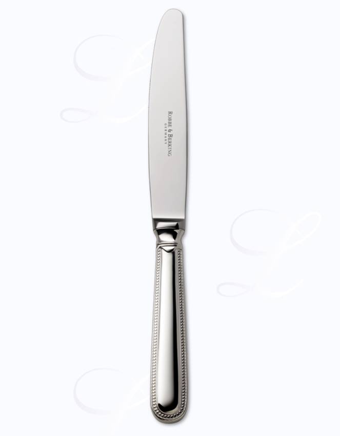 Robbe & Berking Französisch Perl dinner knife hollow handle 