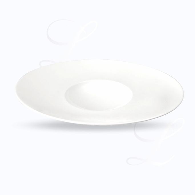 Guy Degrenne Boreal white gourmet plate oval 