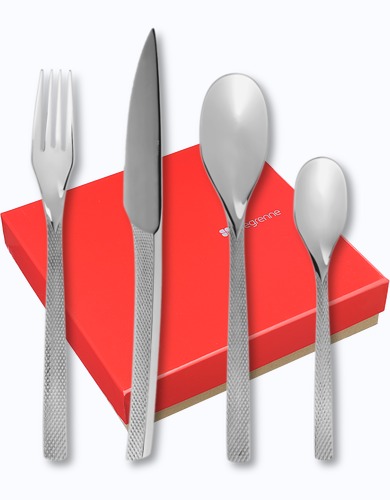 Guy Degrenne Verlaine cutlery in stainless at Besteckliste