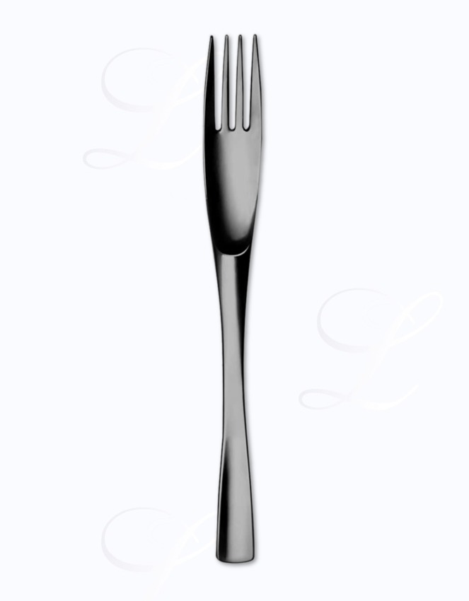 Guy Degrenne XY cutlery in PVD black at Besteckliste
