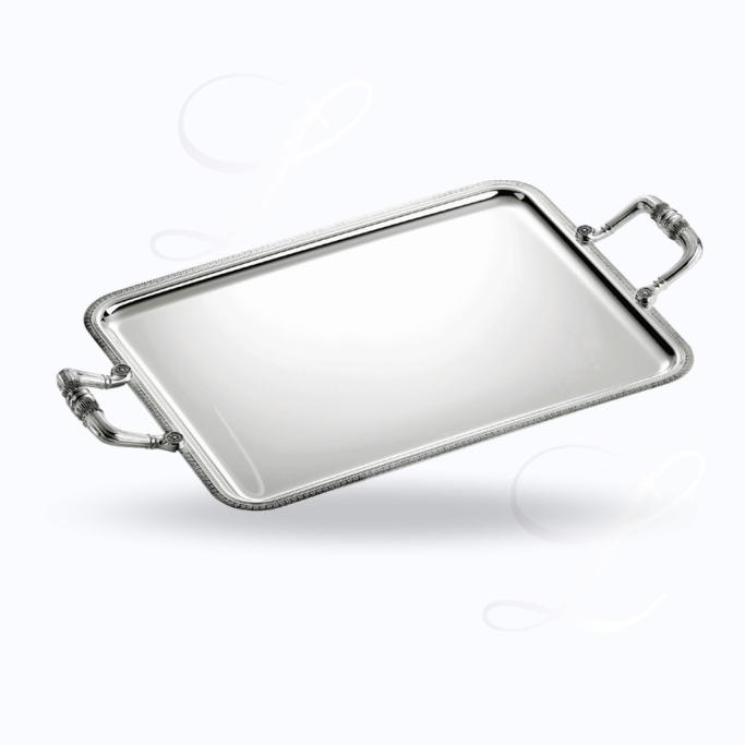 Christofle Malmaison Christofle Malmaison  Tablett  groß mit Griff   Silberauflage