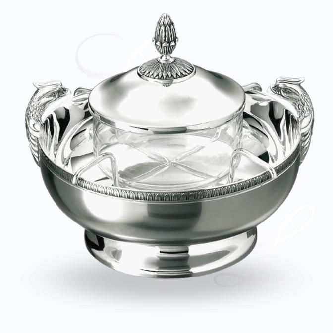 Christofle Malmaison Christofle Malmaison  Kaviar-Garnitur   Silberauflage