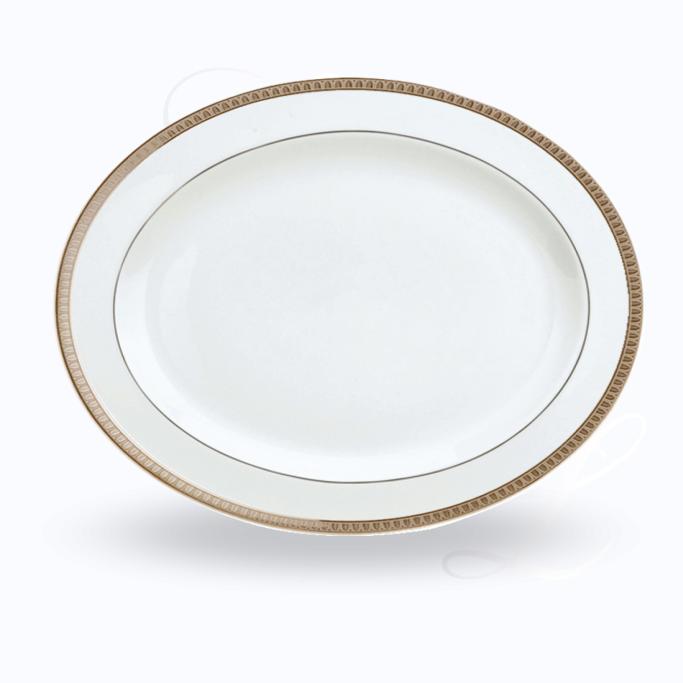 Christofle Malmaison Platine platter oval 