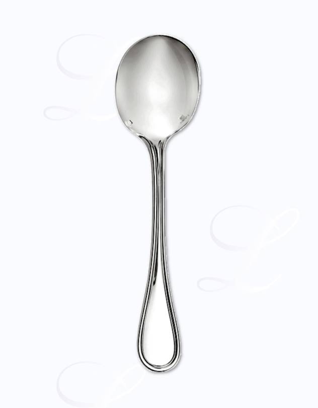 Christofle Albi  bouillon / cream spoon  