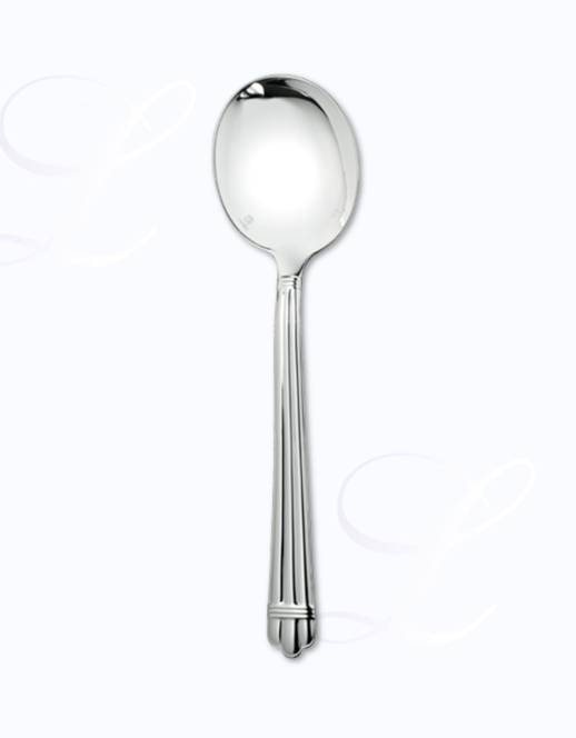 Christofle Aria bouillon / cream spoon  