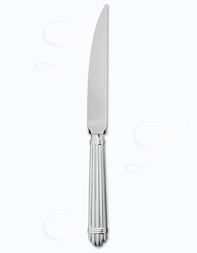 Christofle Aria steak knife hollow handle 