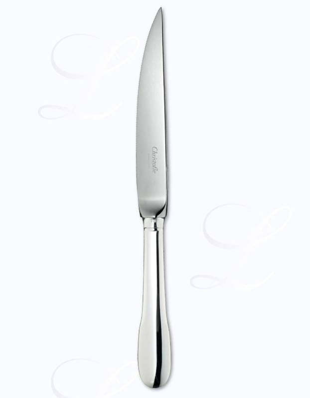 Christofle Cluny steak knife hollow handle 