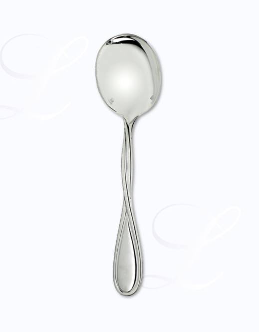 Christofle Galéa bouillon / cream spoon  