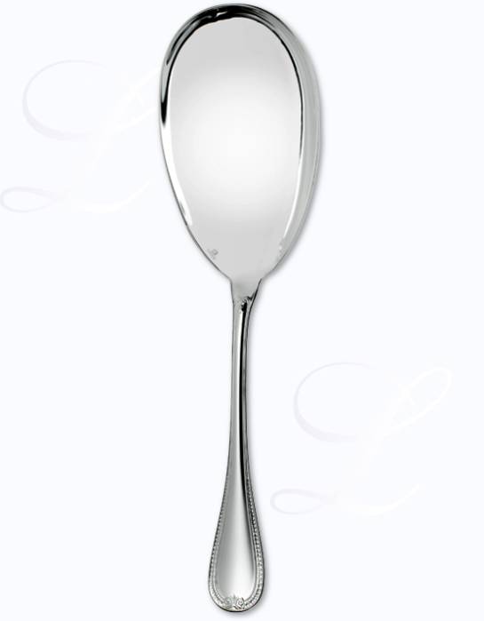 Christofle Malmaison flat serving spoon  