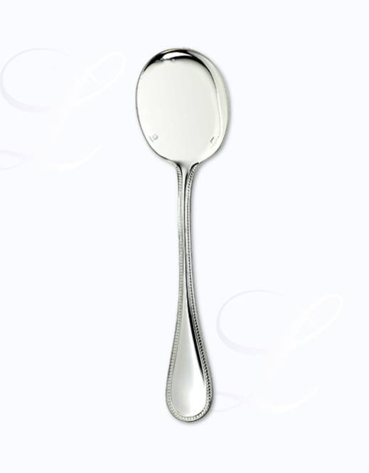 Christofle Perles bouillon / cream spoon  