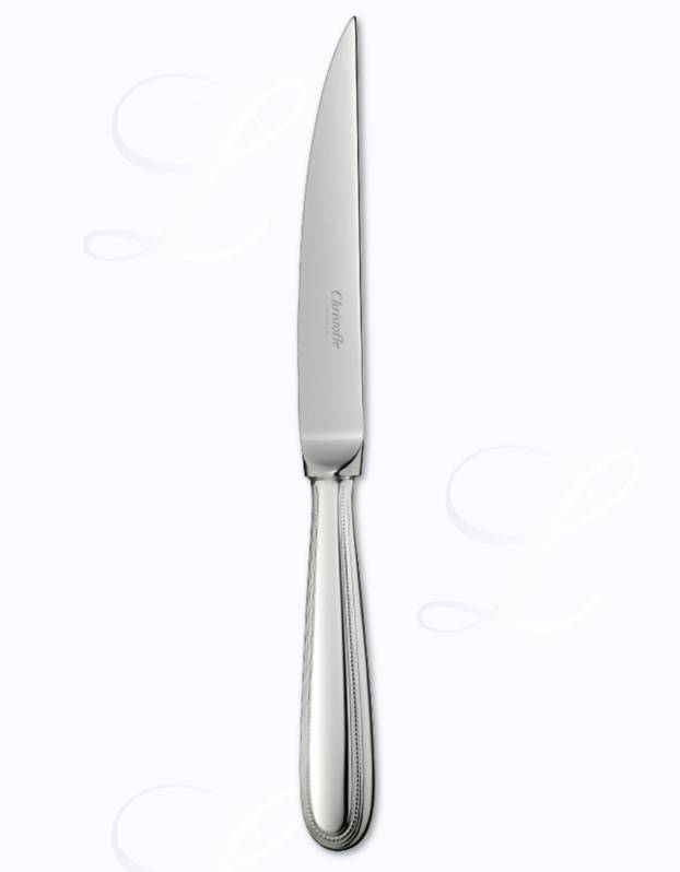 Christofle Perles steak knife hollow handle 