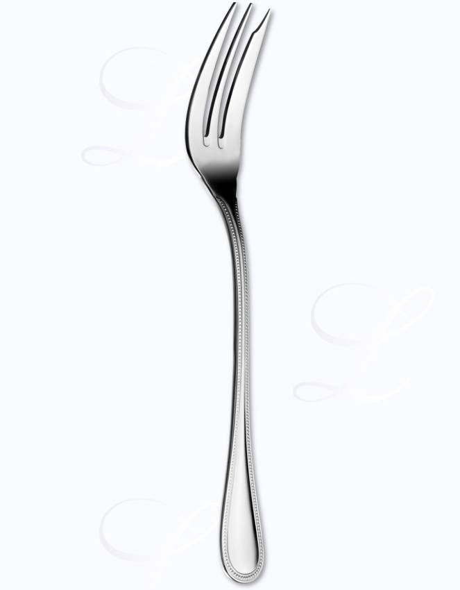 Christofle Perles 2 vegetable serving fork  