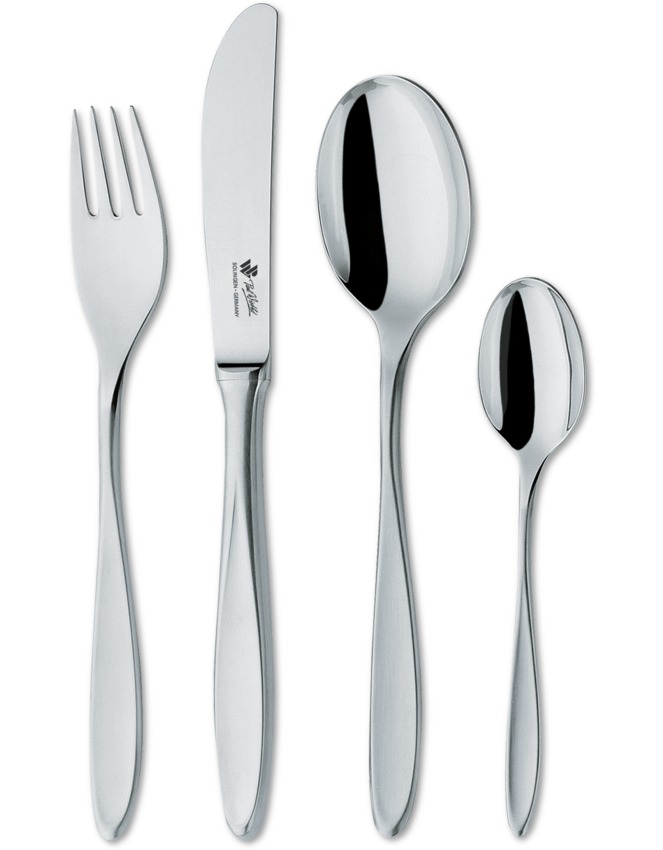 stainless cutlery Besteckliste Paul at in Wirths Thule