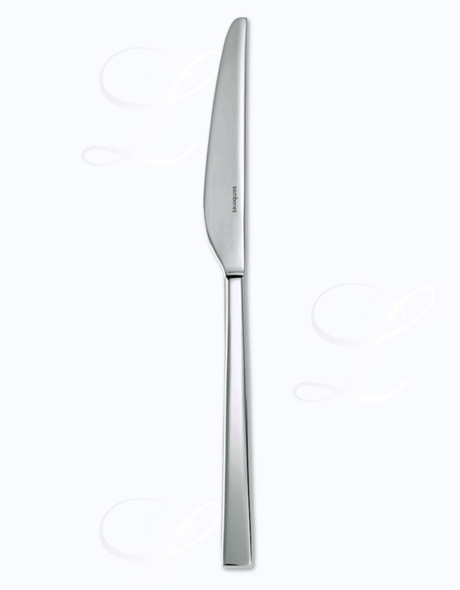 Sambonet Linea Q dessert knife hollow handle 