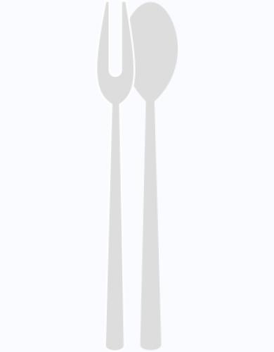 Ercuis Vieux Paris serving spoon + fork monobloc 