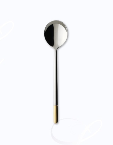 Villeroy & Boch Ella teilvergoldet bouillon / cream spoon  
