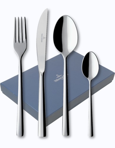 lexicon Trend Vervagen Villeroy & Boch Piemont cutlery in stainless