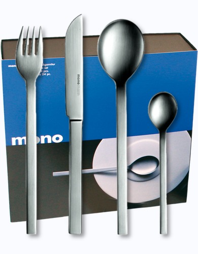 mono mono-a table set 24 pcs steel handle 