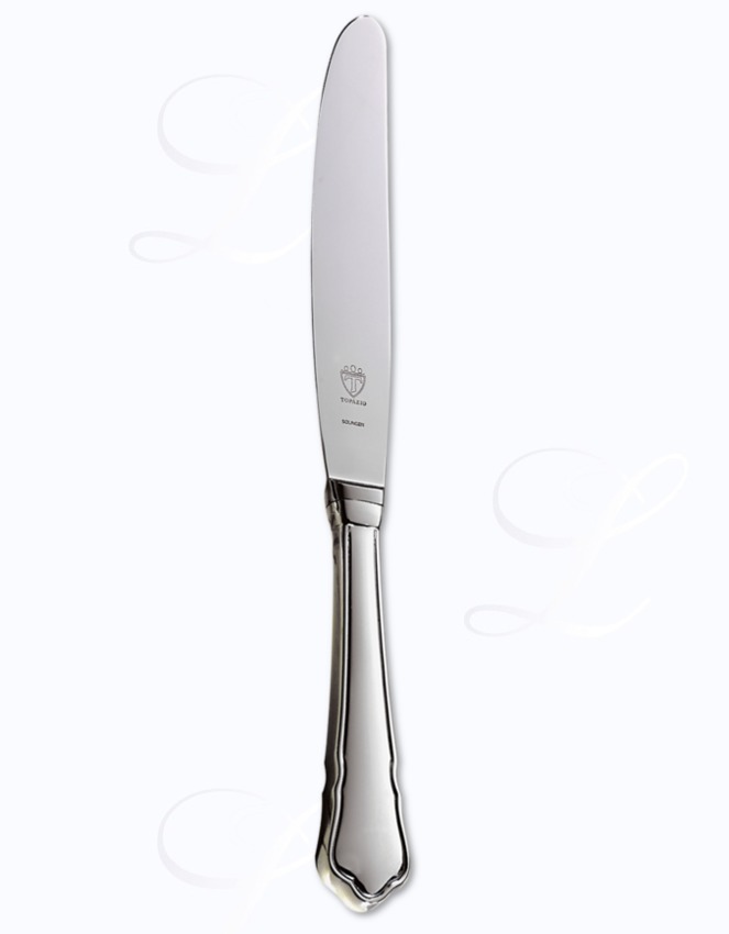 Topázio Século XVII table knife hollow handle 