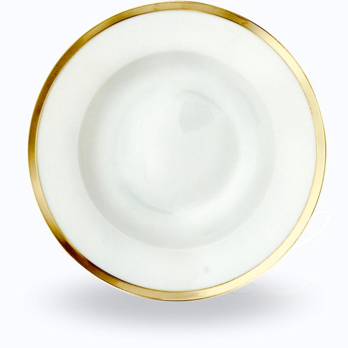 Puiforcat Cercle d&#39;Orfevre Or soup plate w/ rim 
