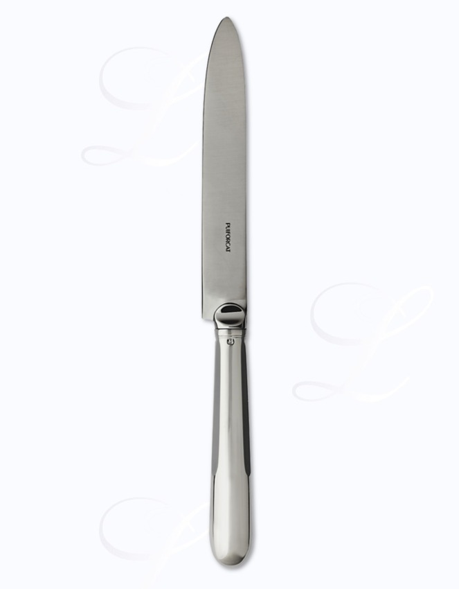 Puiforcat Louvois dessert knife hollow handle 