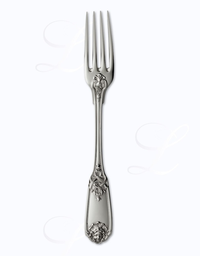 Puiforcat Molière Mascaron table fork 