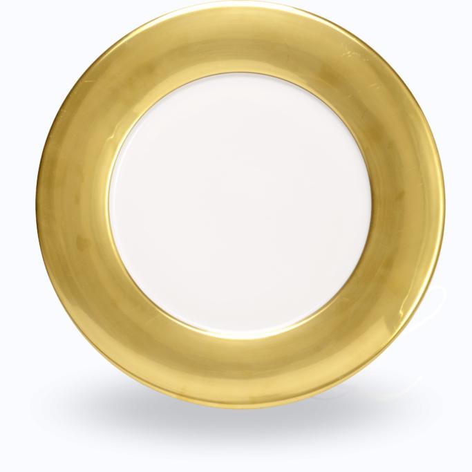 Reichenbach Colour Gold dinner plate w/ rim 