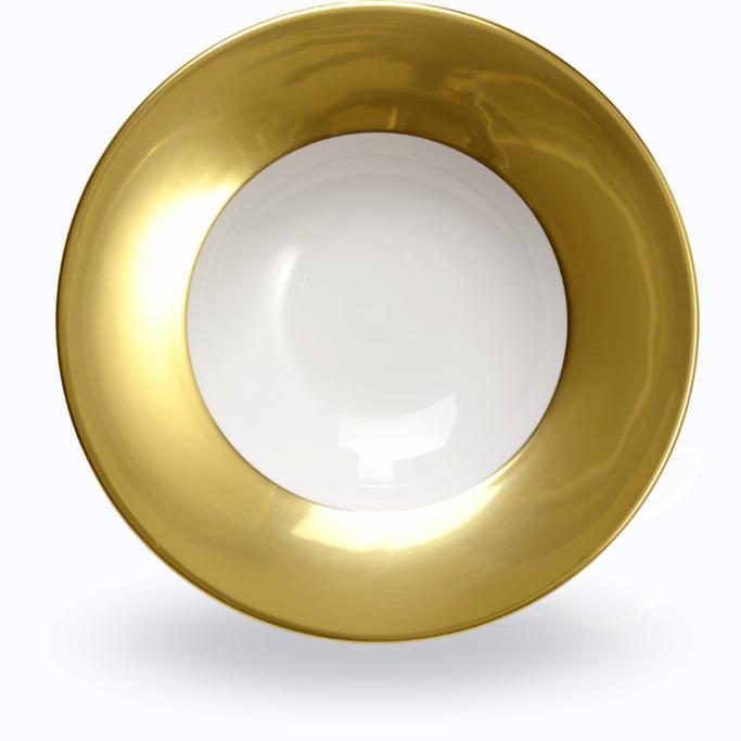 Reichenbach Colour Gold soup plate w/ rim 
