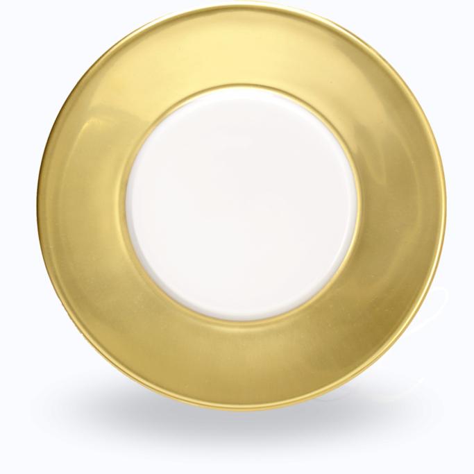 Reichenbach Colour Gold bread plate w/ rim 
