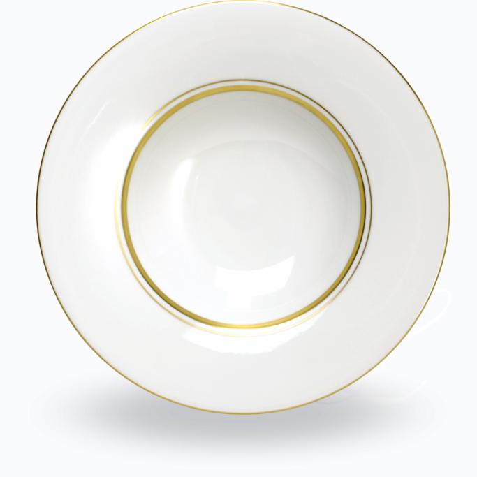 Reichenbach Colour Goldlinie soup plate w/ rim 