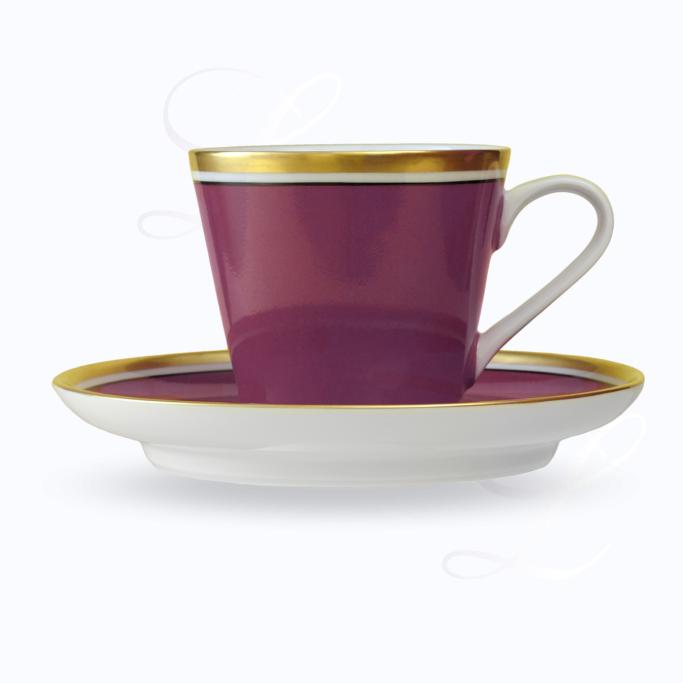 Reichenbach Colour Raspberry coffee cup w/ saucer 