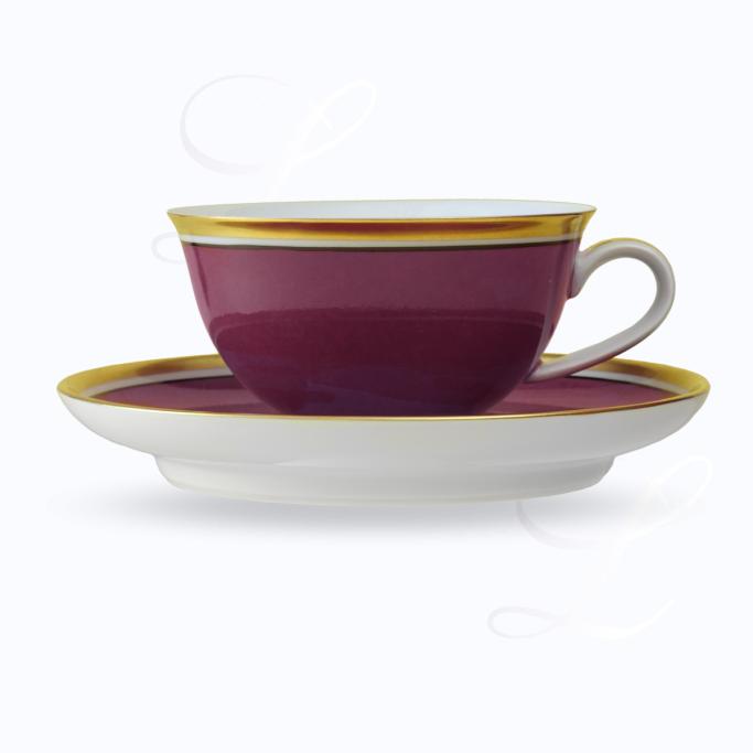 Reichenbach Colour Raspberry teacup w/ saucer 