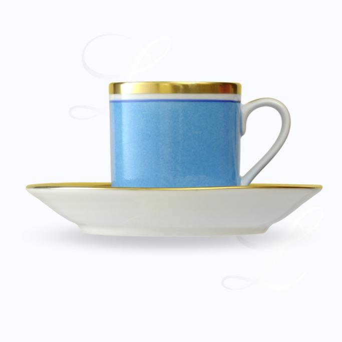Reichenbach Colour I Blau mocha cup w/ saucer 