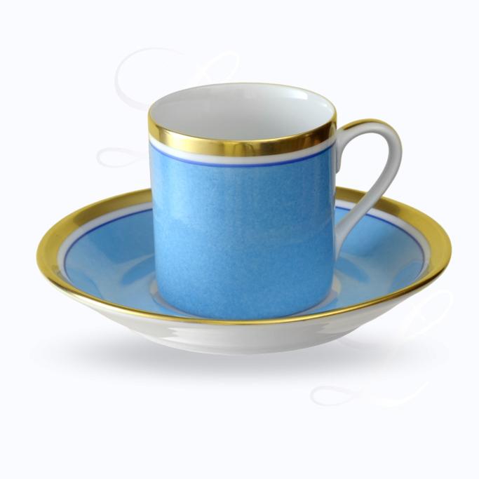 Reichenbach Colour I Blau mocha cup w/ saucer 