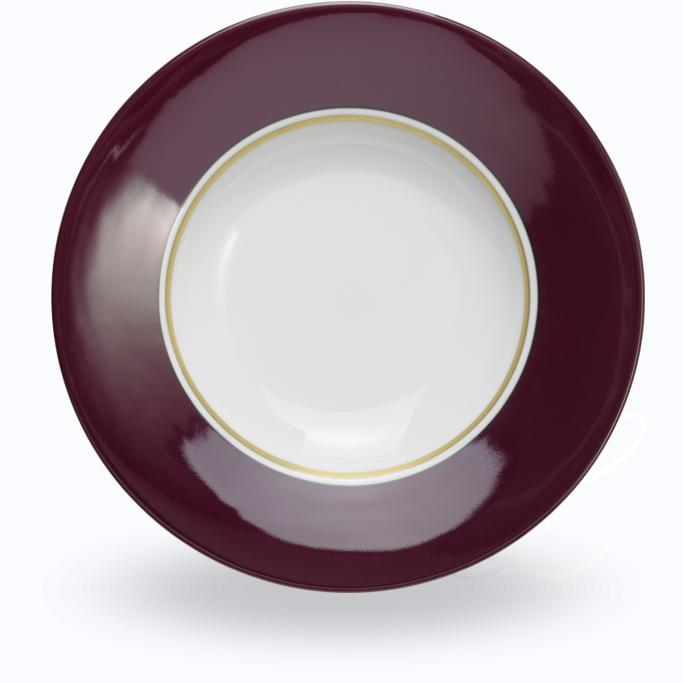 Reichenbach Colour III Bordeaux pasta plate 