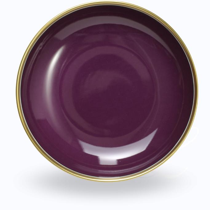 Reichenbach Colour III Bordeaux soup plate coupe 