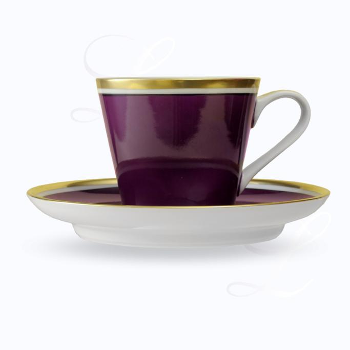 Reichenbach Colour III Bordeaux coffee cup w/ saucer 